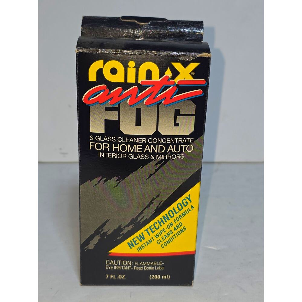 Rain-X 630046 Interior Glass Anti-Fog - 6.7 fl. oz. Bottle 7oz. Glass Cleaner